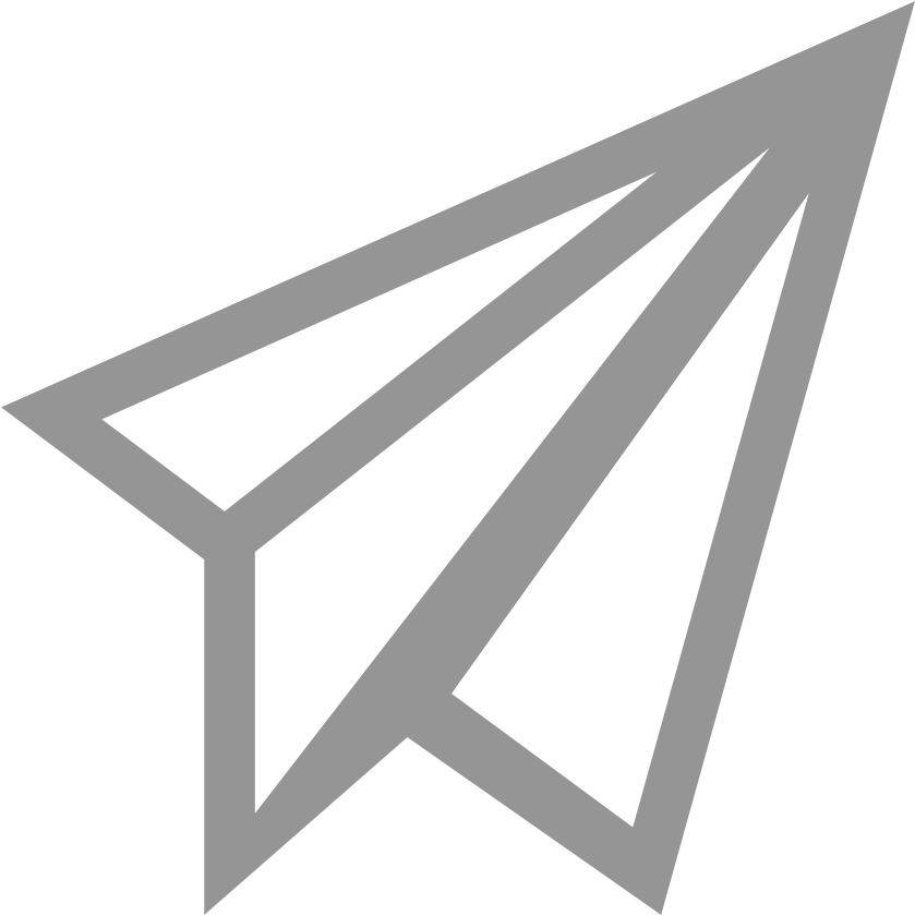 Paper Airplane Icon PNG Image