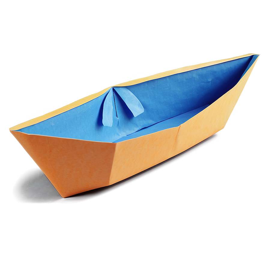 Paper Boat In The Sunset Png Ndt PNG Image