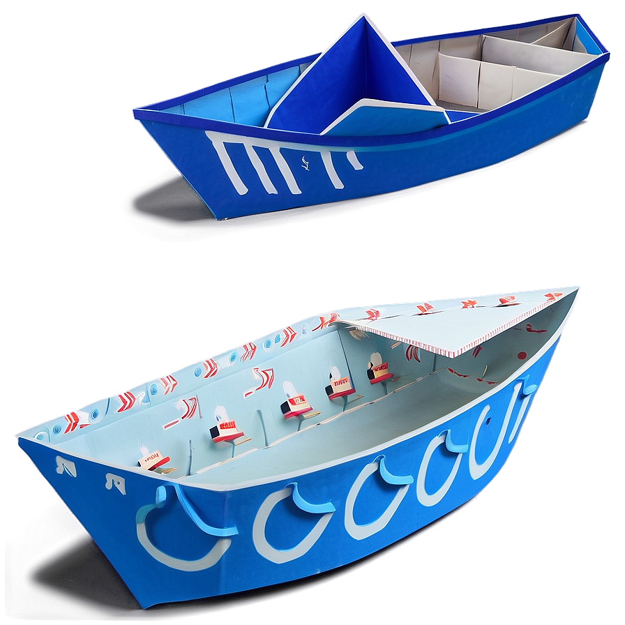 Paper Boat Navigation Png 06282024 PNG Image