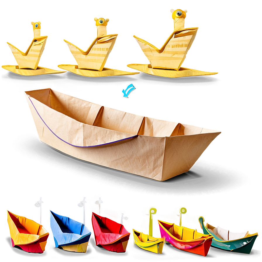 Paper Boat Png Awm47 PNG Image