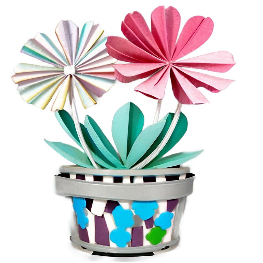 Paper Flower Centerpiece Png Tos30 PNG Image