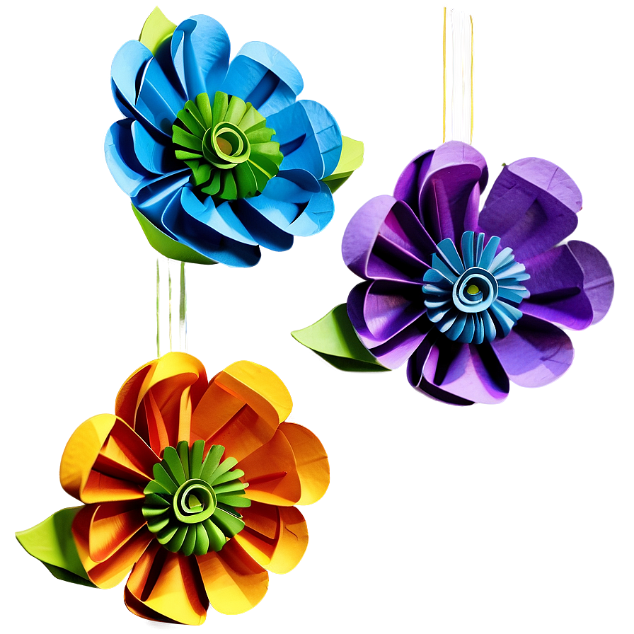 Paper Flower Mobile Png Ghg39 PNG Image