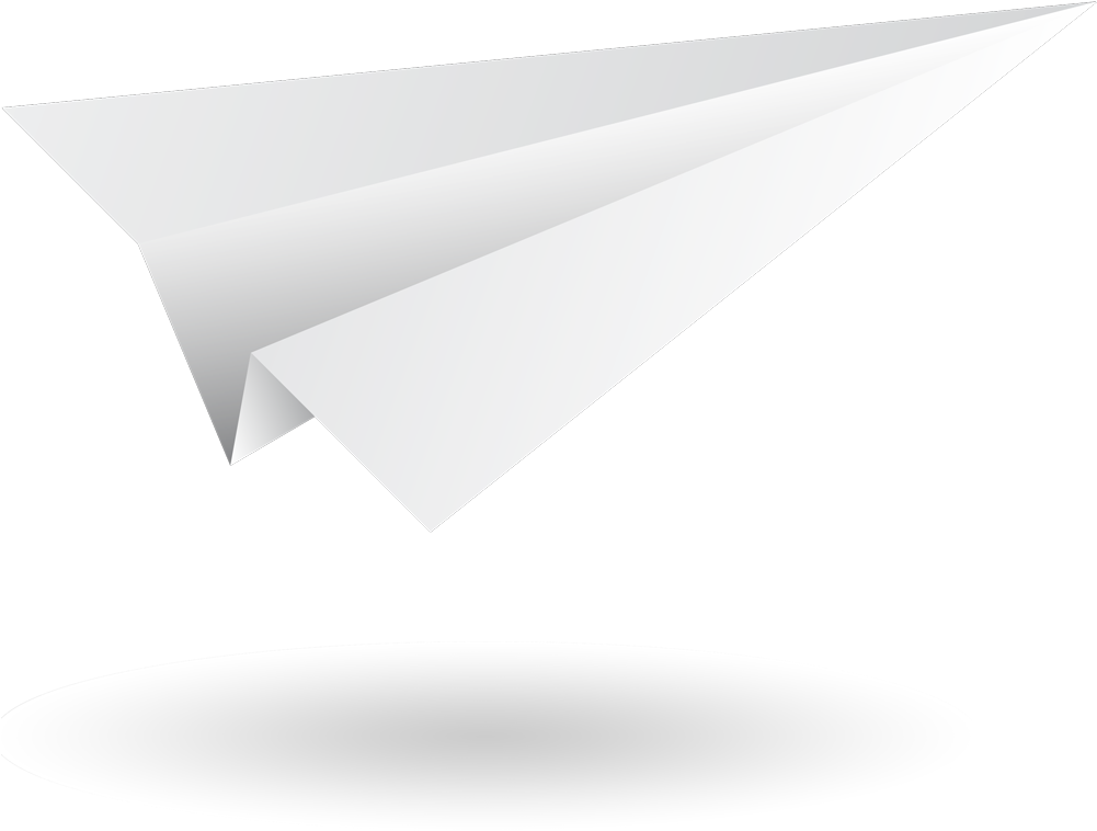 Paper Plane Over Black Hole PNG Image