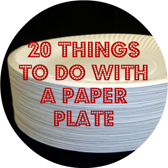 Paper Plate Creative Ideas PNG Image