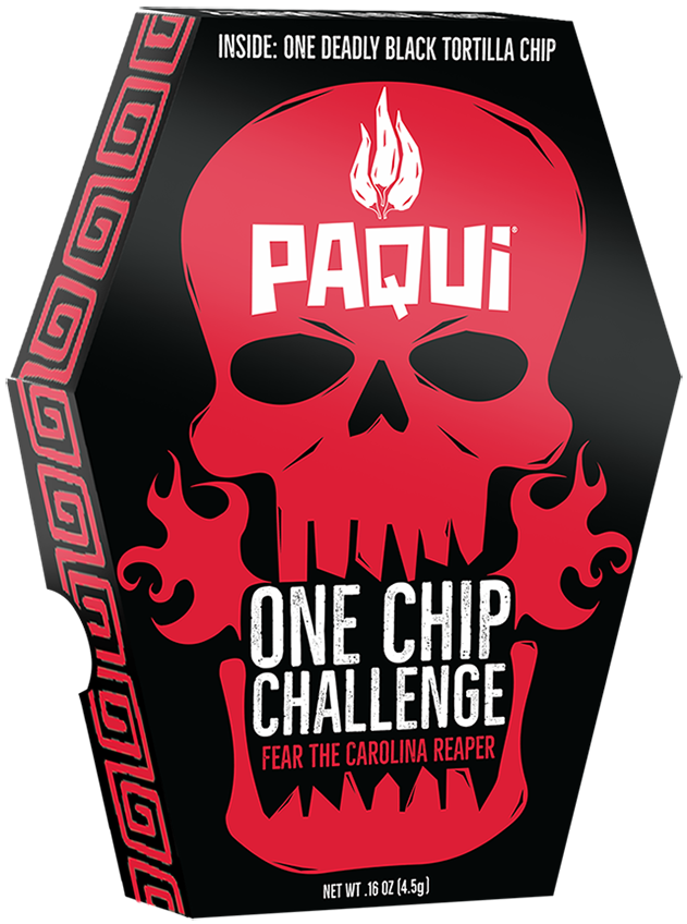 Paqui One Chip Challenge Packaging PNG Image