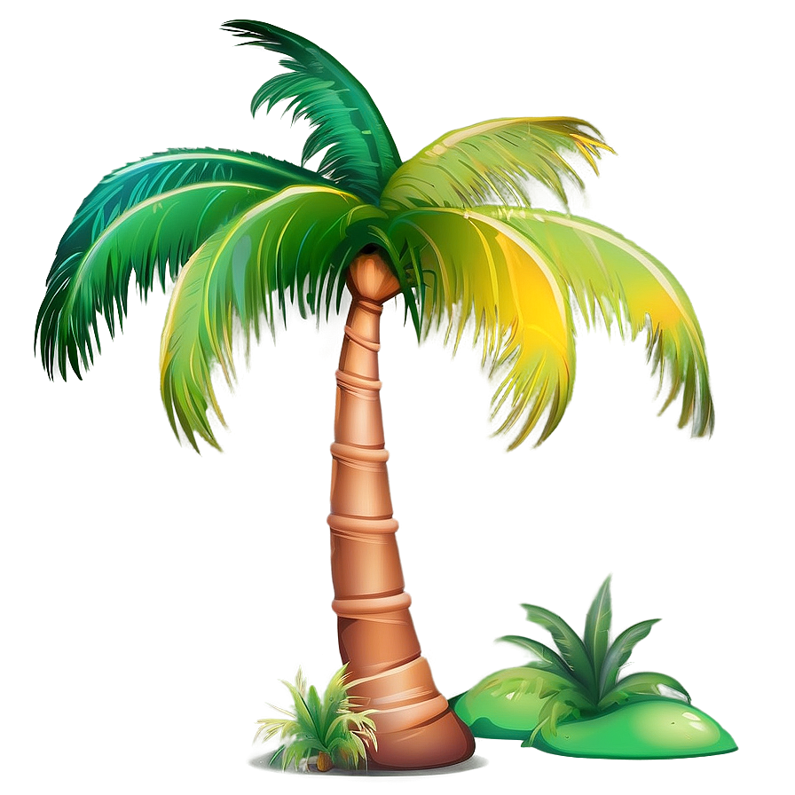 Paradise Palm Tree Emoji Png 19 PNG Image