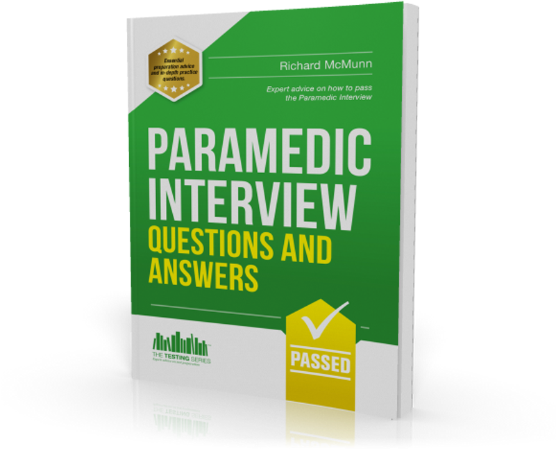 Paramedic Interview Preparation Book PNG Image