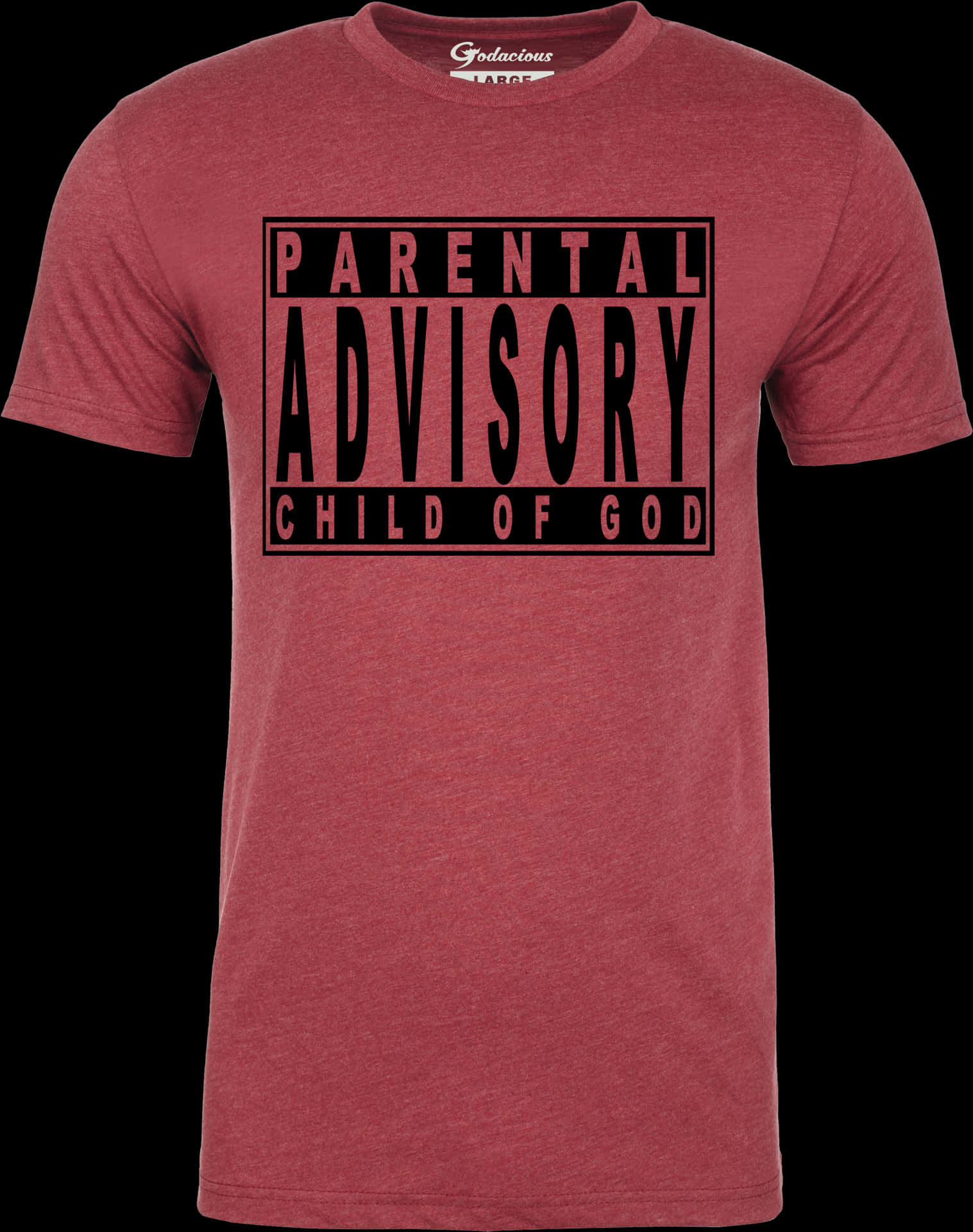 Parental Advisory Childof God Tshirt PNG Image