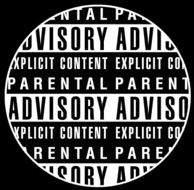 Parental Advisory Explicit Content Logo PNG Image