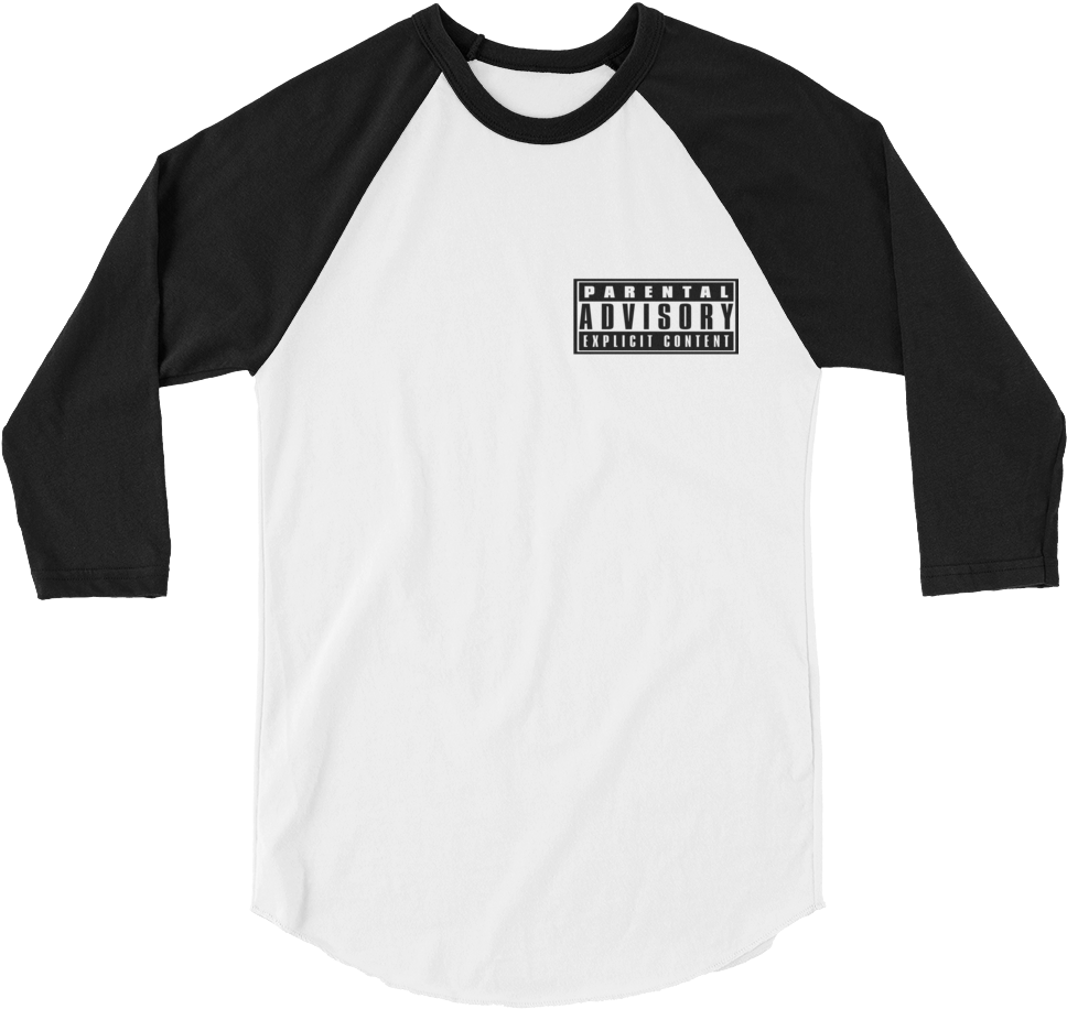 Parental Advisory Explicit Content Shirt PNG Image