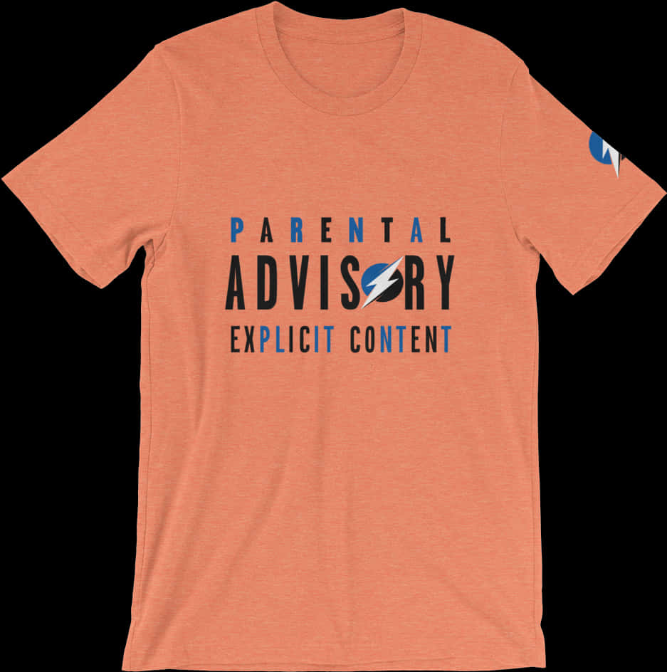 Parental Advisory Explicit Content Tshirt PNG Image