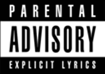 Parental Advisory Explicit Lyrics Label PNG Image