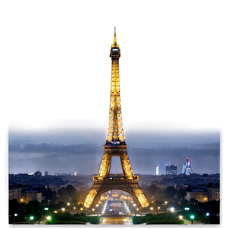 Paris By Night Cityscape Png 06232024 PNG Image