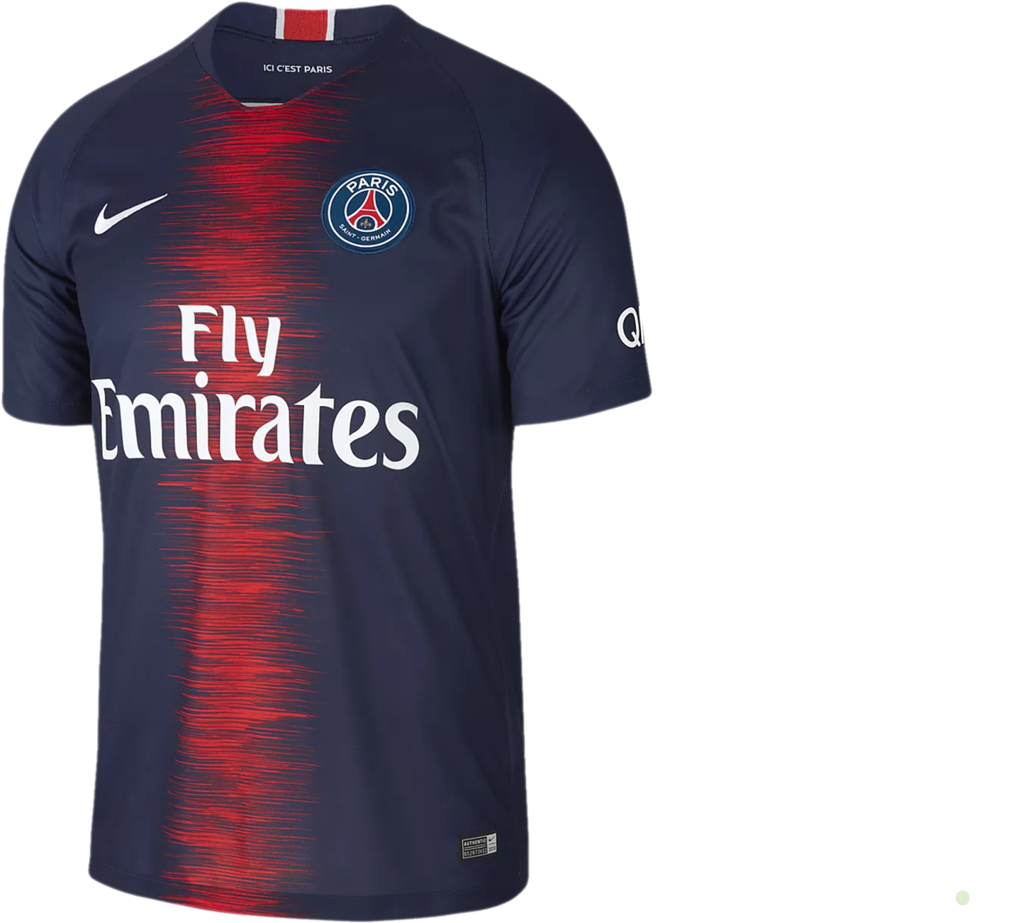 Paris Saint Germain Football Jersey PNG Image