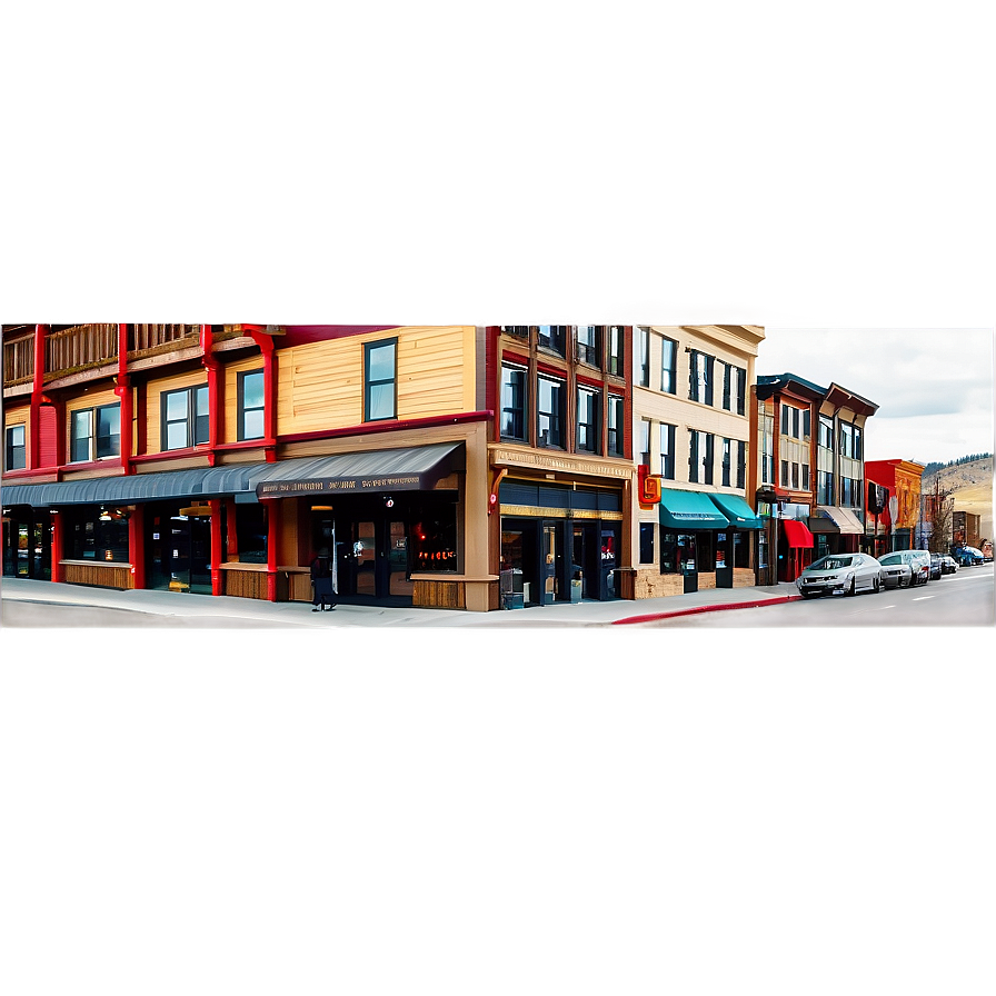 Park City Utah Main Street Png Nvw20 PNG Image