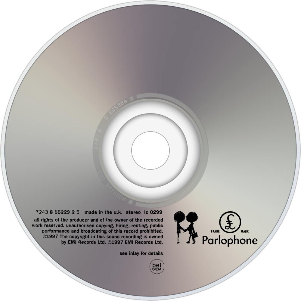 Parlophone C D Label Graphic PNG Image