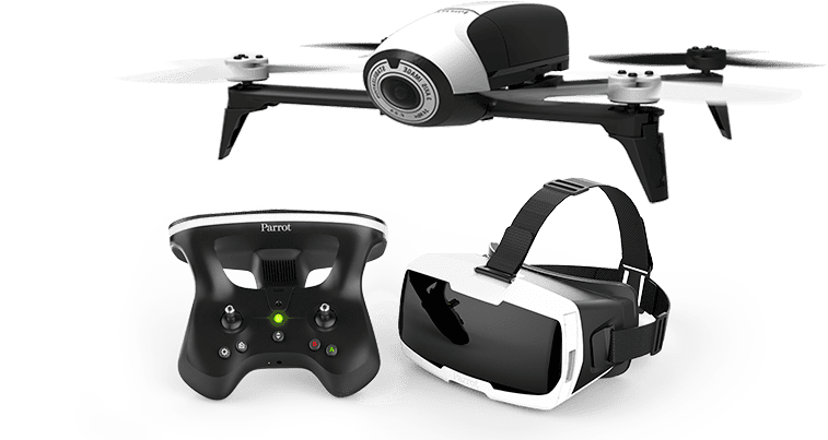 Parrot Droneand V R Kit PNG Image