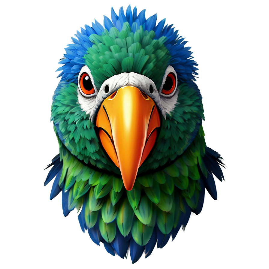 Parrot Head Png Saf PNG Image