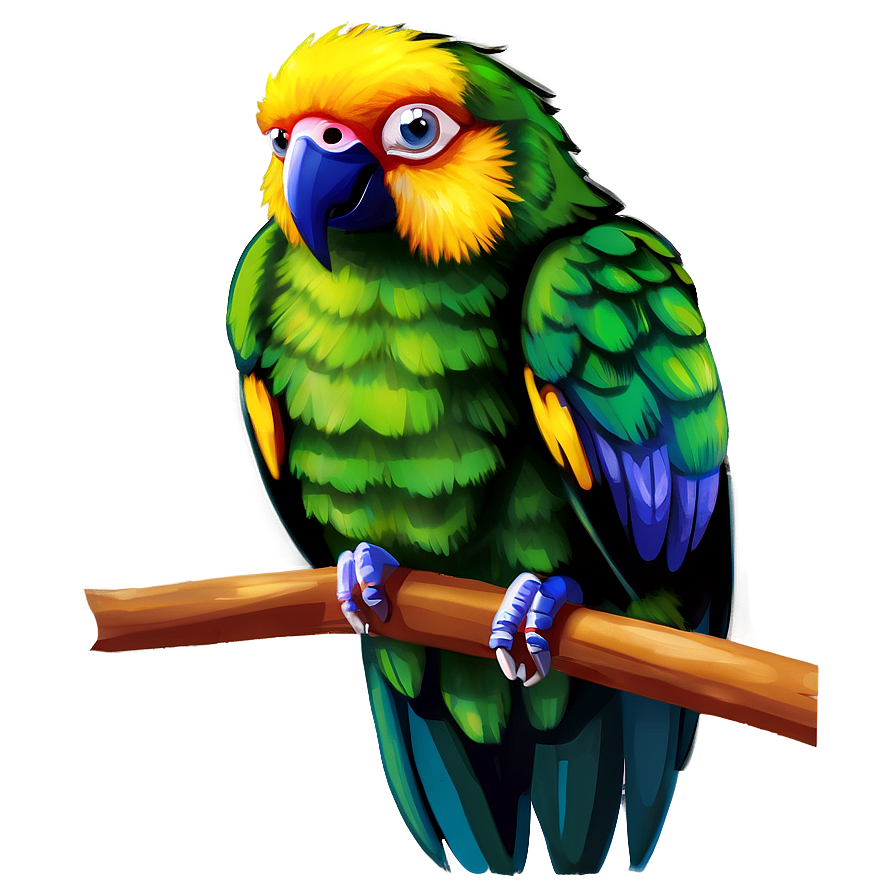 Parrot Illustration Png 75 PNG Image