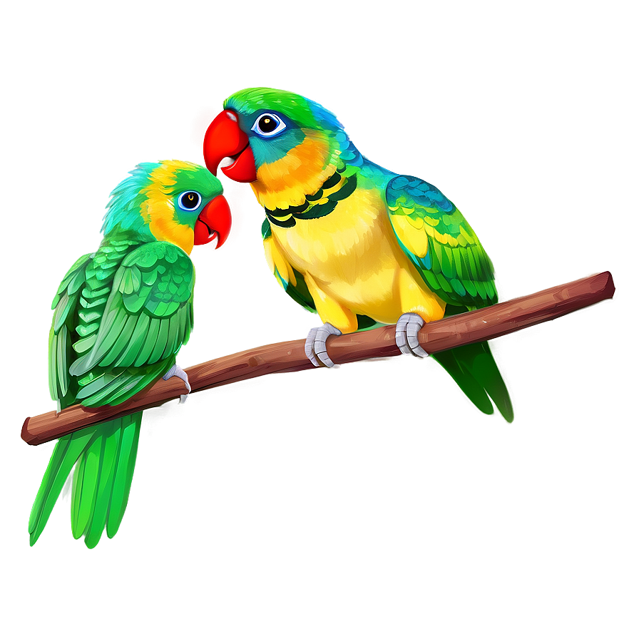 Parrot Perching Png 05242024 PNG Image