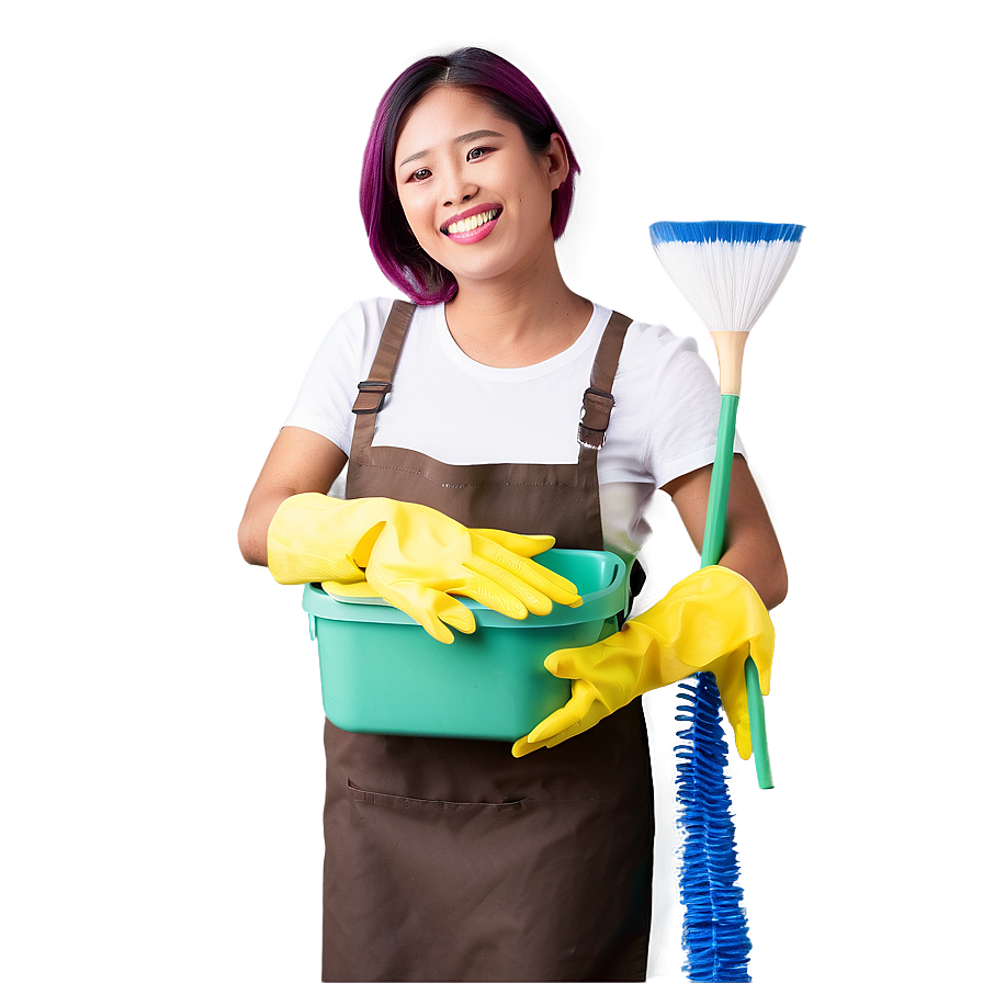 Part-time Cleaning Woman Png 50 PNG Image