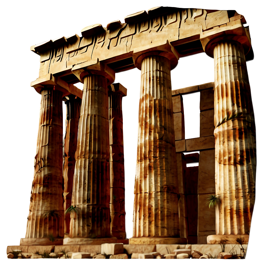 Parthenon Greek Monument Png Ifn PNG Image