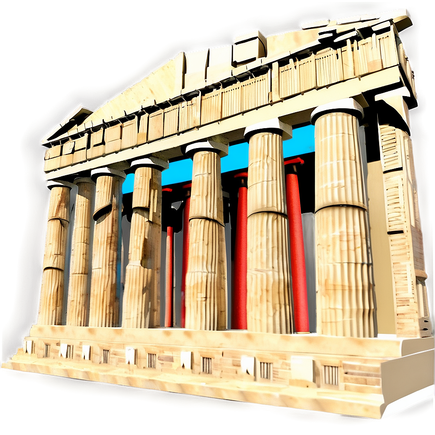 Parthenon Historical Reconstruction Png 06252024 PNG Image