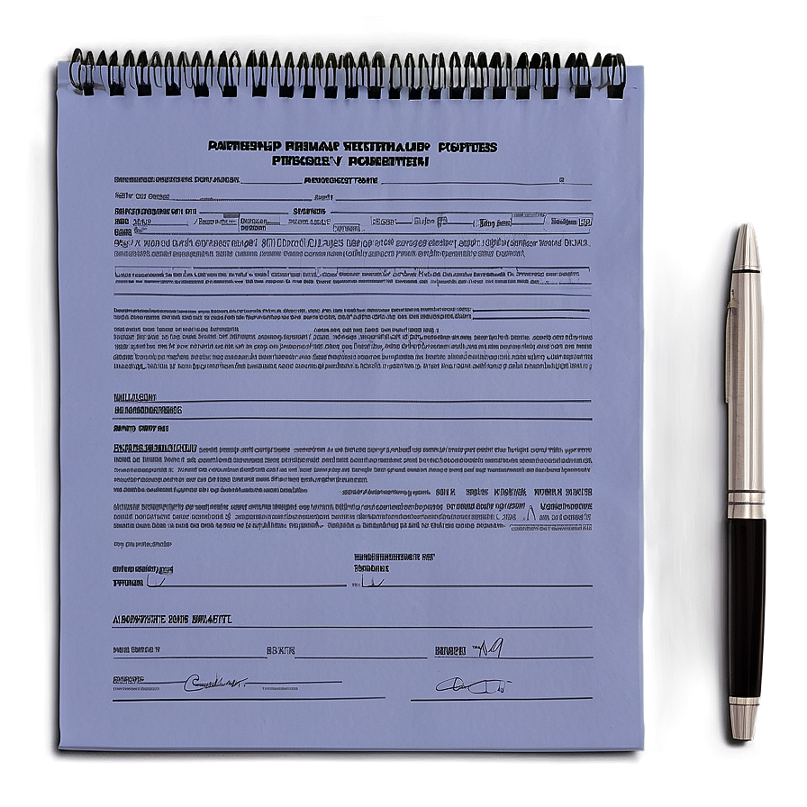 Partnership Renewal Form Png Dqi9 PNG Image