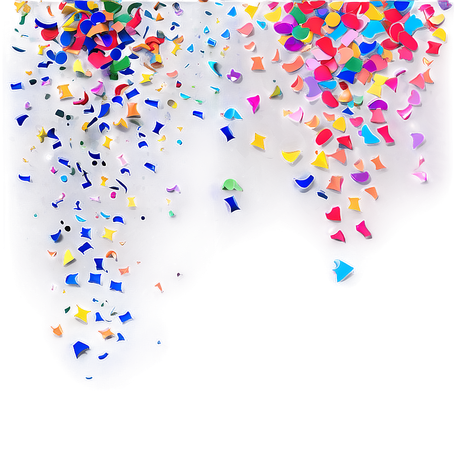 Party Confetti Color Splash Png Mgn44 PNG Image