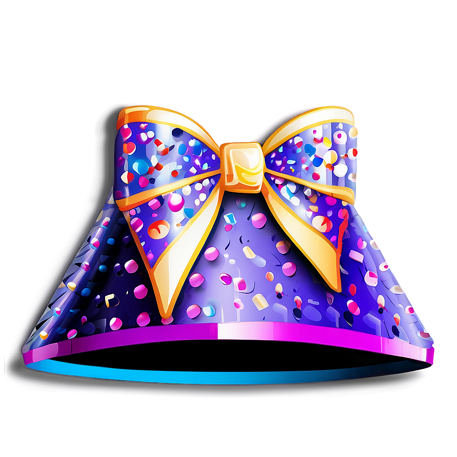 Party Hat With Bows Png 05042024 PNG Image