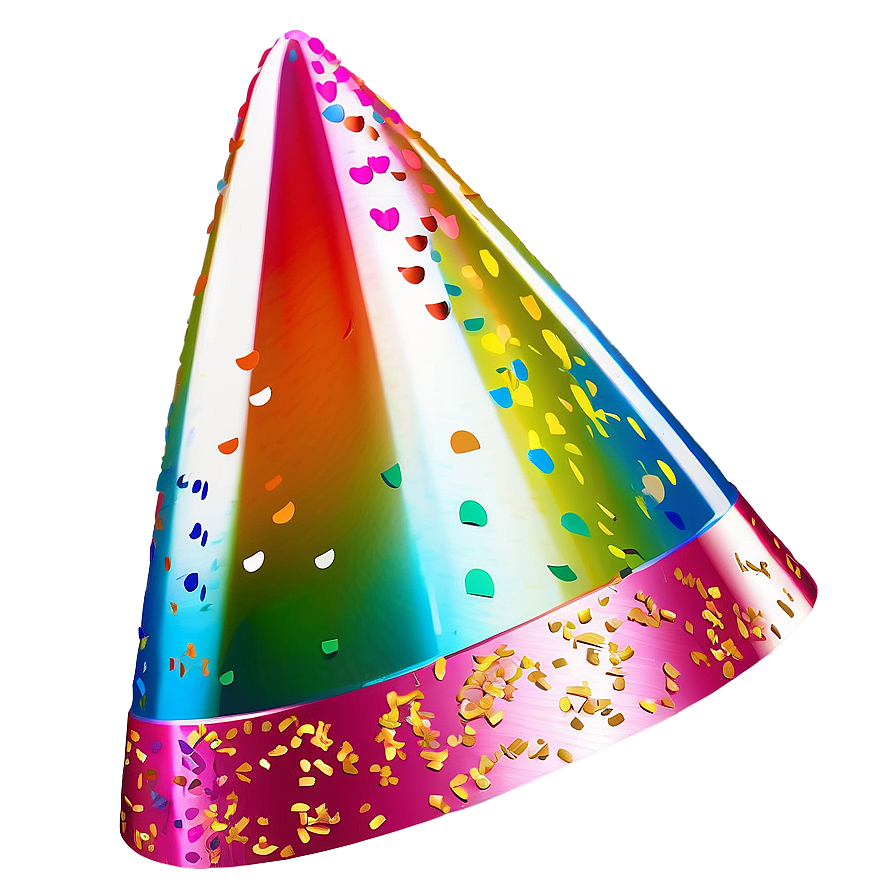 Party Hat With Confetti Png Ubt82 PNG Image