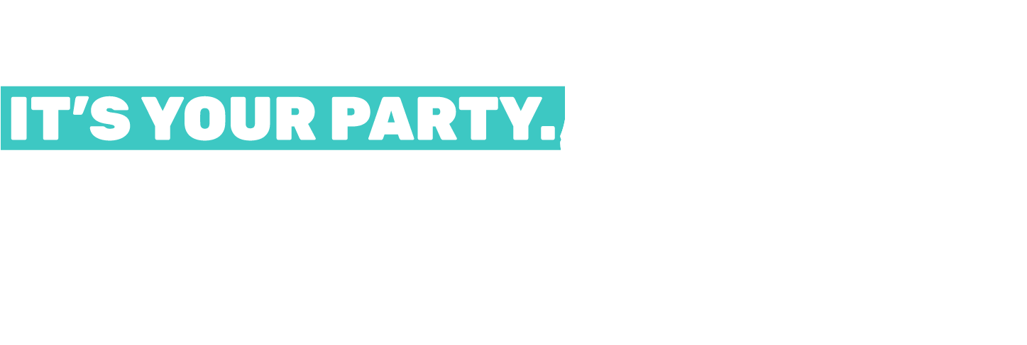 Party Like You Celebration Text PNG Image