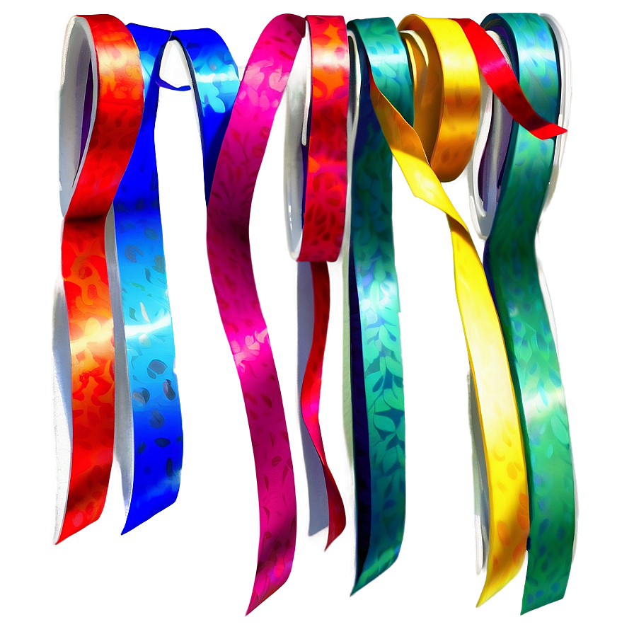 Party Streamers C PNG Image