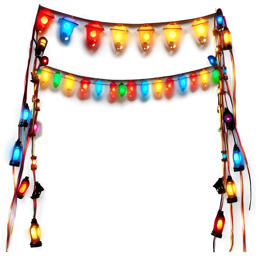 Party String Lights Png Sqc36 PNG Image