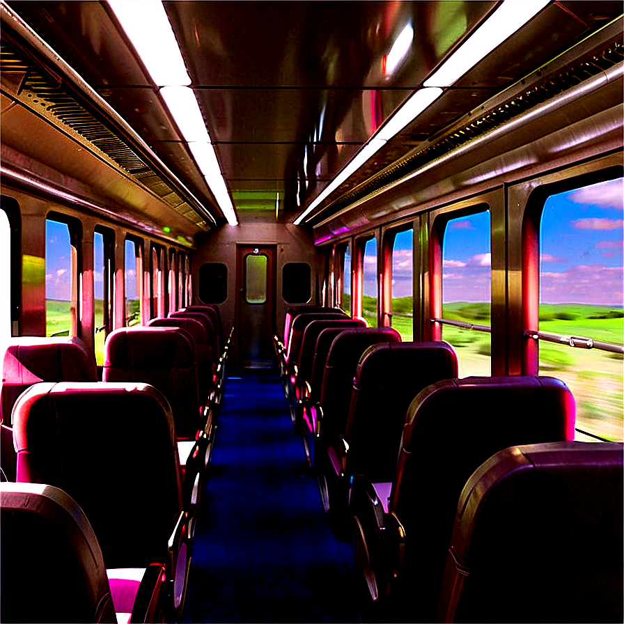 Passenger Train Interior Png Csi PNG Image