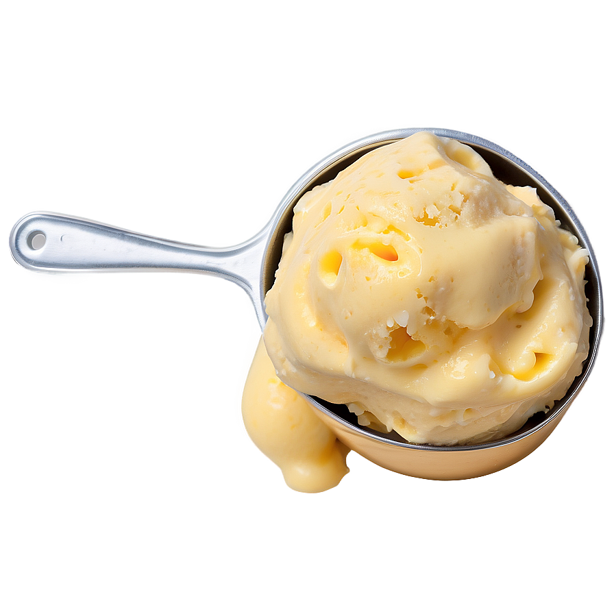 Passion Fruit Gelato Scoop Png 06252024 PNG Image