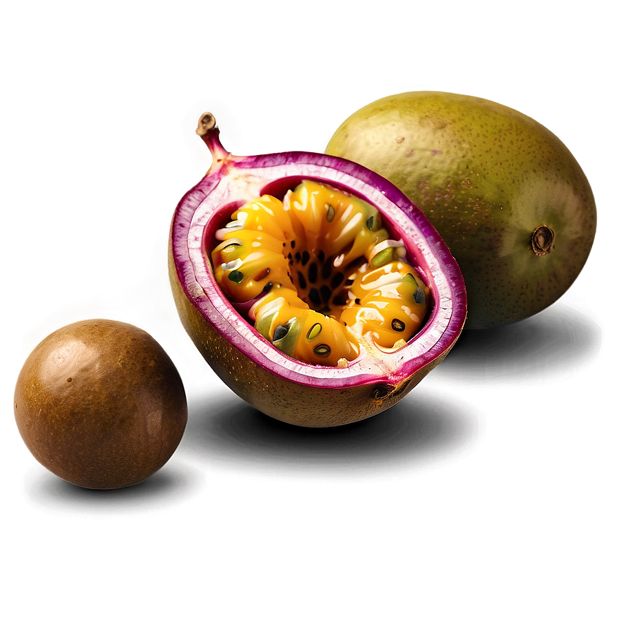 Passion Fruit Presentation Png 06252024 PNG Image