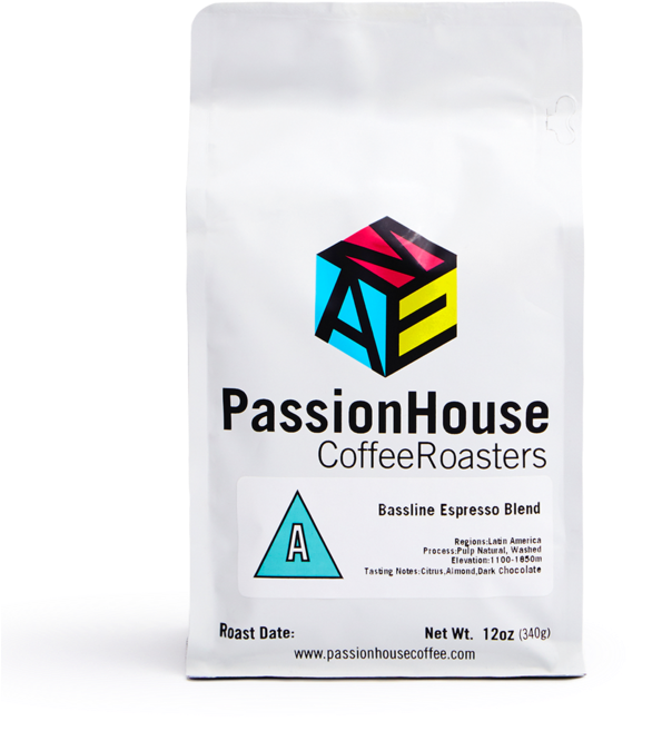 Passion House Coffee Roasters Packaging PNG Image