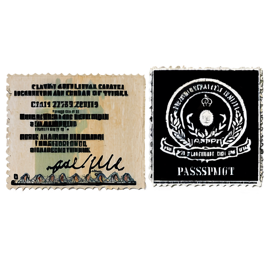 Passport Stamp Png Lrp PNG Image