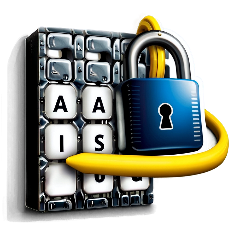 Password B PNG Image