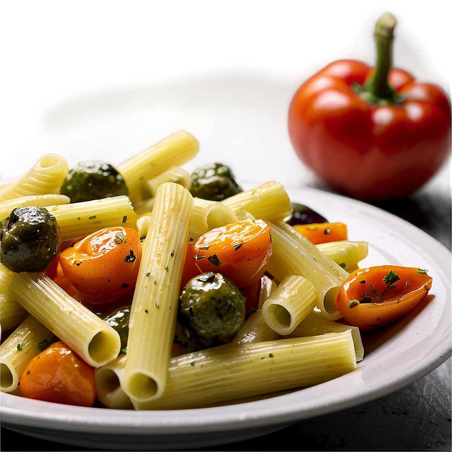 Pasta With Roasted Vegetables Png 05232024 PNG Image