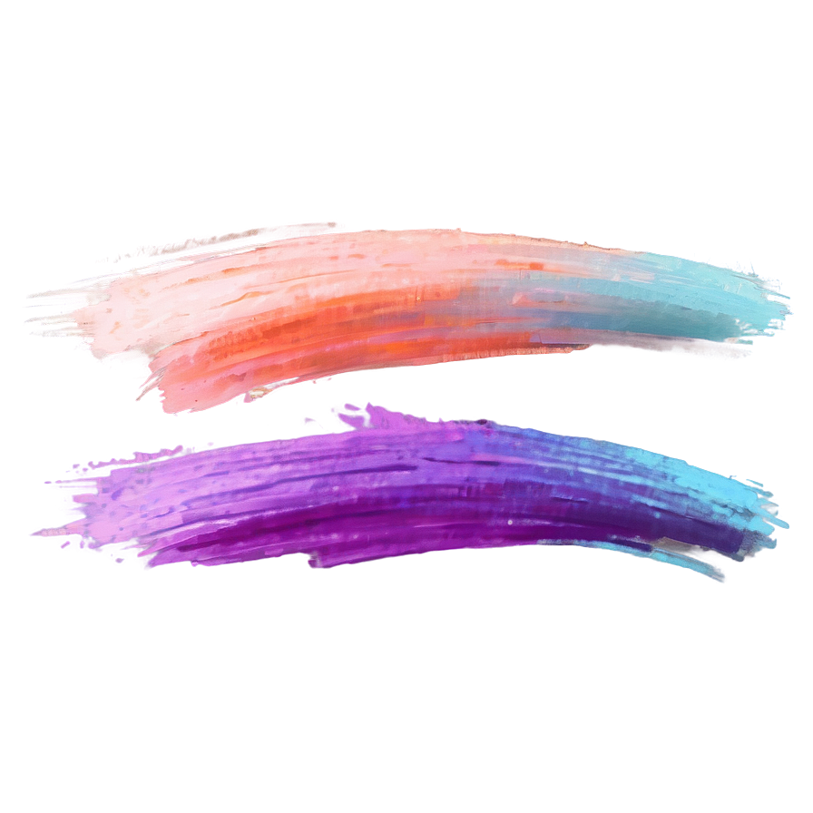 Pastel Brush Stroke Png 05252024 PNG Image