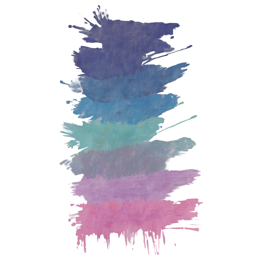 Pastel Brushstroke Texture Png Ggb PNG Image