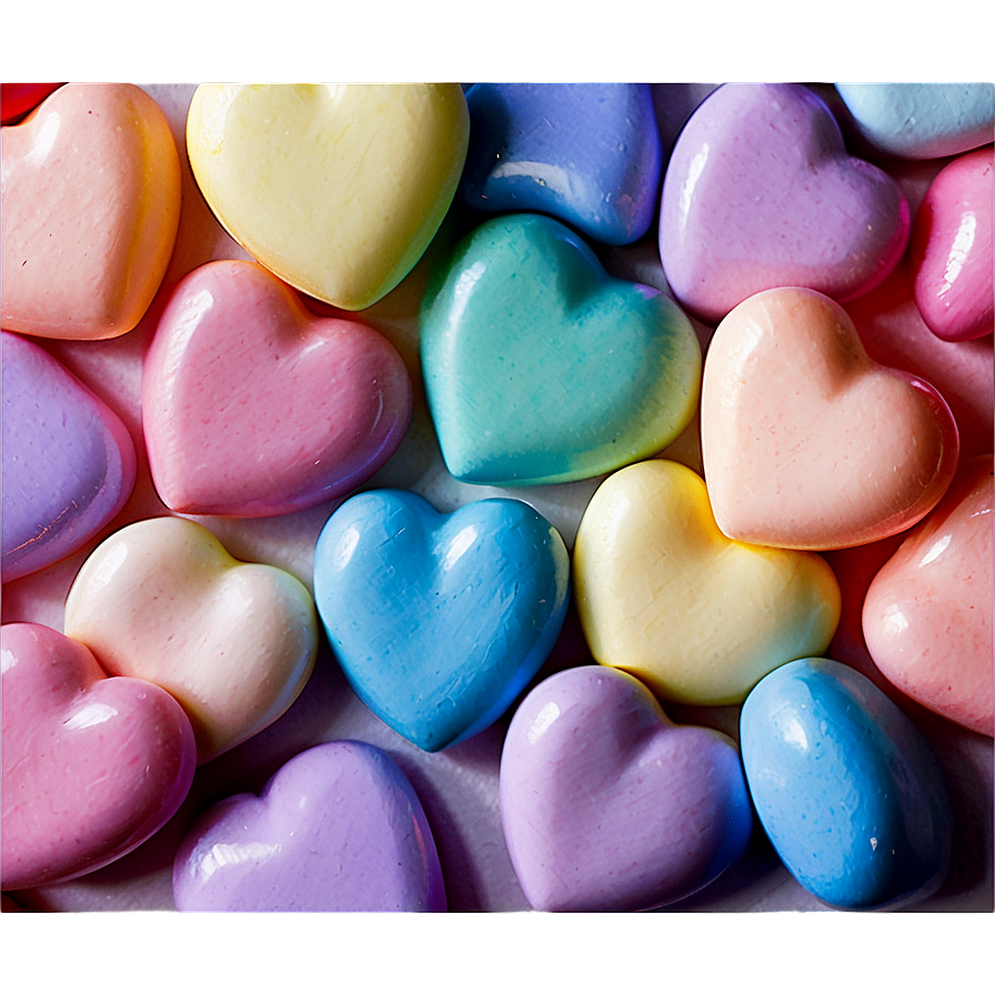 Pastel Candy Heart Png 99 PNG Image