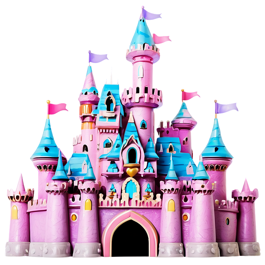 Pastel Disney Castle Png Vqo PNG Image