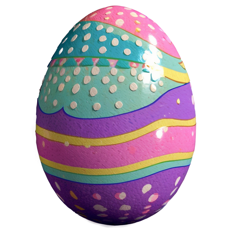 Pastel Easter Egg Png 05252024 PNG Image