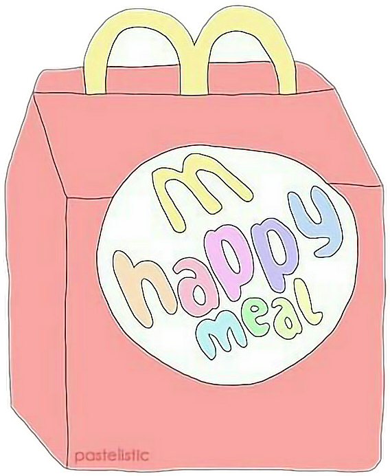 Pastel_ Happy_ Meal_ Box_ Art PNG Image