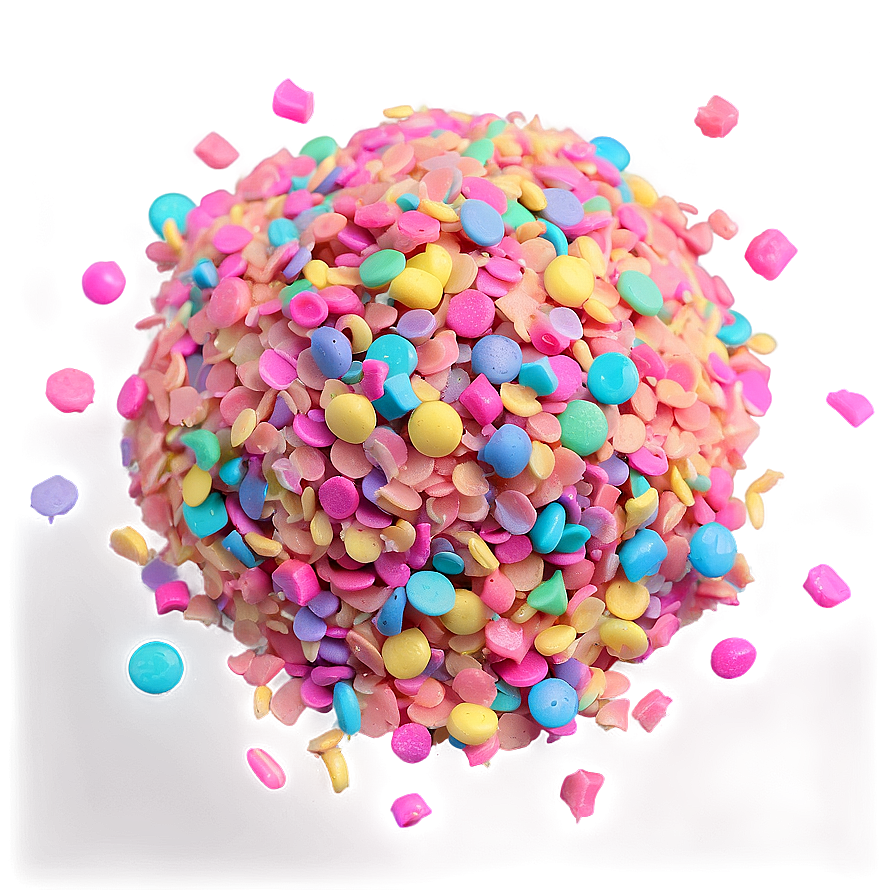 Pastel Sprinkles Png 05252024 PNG Image