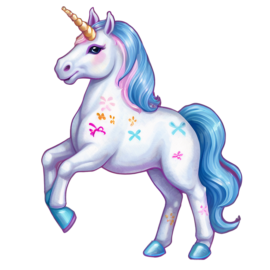 Pastel Unicorn Png Cmy50 PNG Image