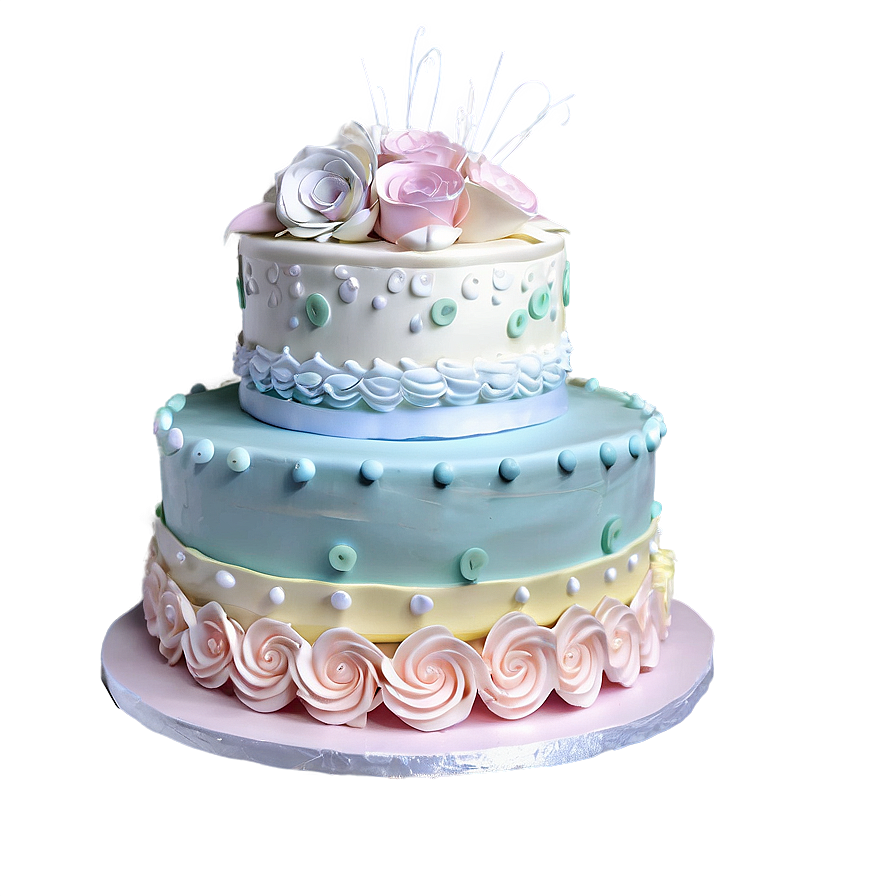 Pastel Wedding Cake Png Dnd PNG Image